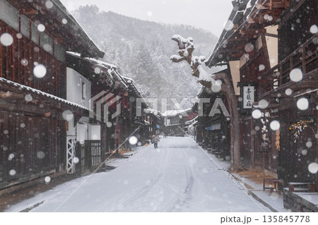 妻籠宿（冬） 135845778