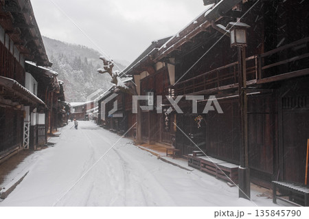 妻籠宿（冬） 135845790