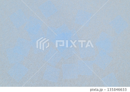 和紙による水色グラデーション【背景素材】 135846633