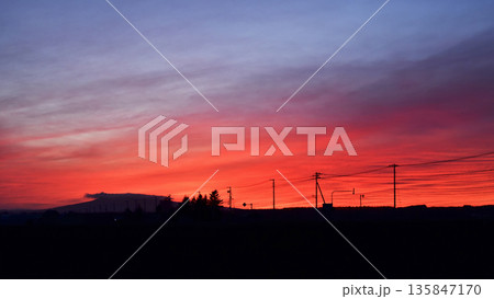 藻琴山の夕暮れ 藻琴山の夕暮れ 135847170