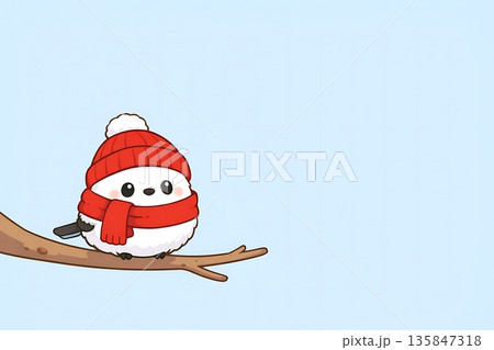 シマエナガ 135847318