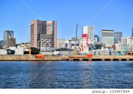 東京  築地市場跡地再開発 築地地区まちづくり 135847844