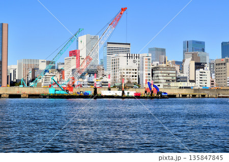 東京  築地市場跡地再開発 築地地区まちづくり 135847845