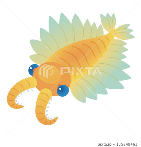 アノマロカリス　カンブリア紀の古生物 135849463