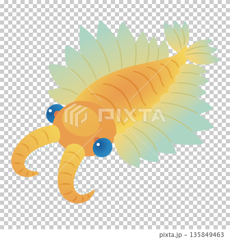 アノマロカリス　カンブリア紀の古生物 135849463