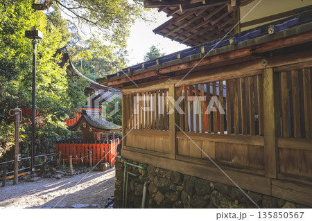 Nov 23 2025 Historic Kamigamo Shrine in Kyoto Japan Landscape 135850567