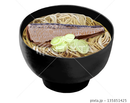 にしんそば（黒椀） 135851425