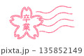 “卒業”という文字入りの桜の消印アイコン “卒業”という文字入りの桜の消印アイコン 135852149