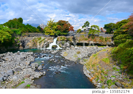 鮎壺の滝 伊豆半島ジオパーク 長泉町 鮎壺の滝 伊豆半島ジオパーク 長泉町 135852174