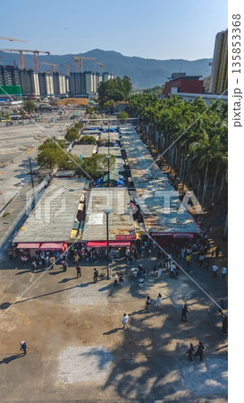 Jan 16 2026 Outdoor Flea Market Scene Near Kam Sheung Road 135853368