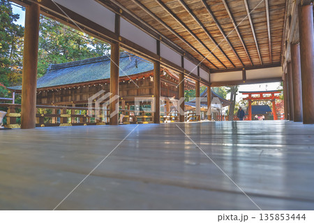 Nov 23 2025 Historic Kamigamo Shrine in Kyoto Japan Landscape 135853444