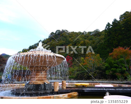 昇仙峡の噴水 135855229