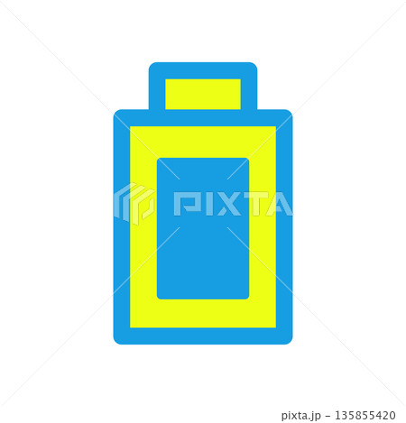 バッテリー満タンのアイコン 135855420