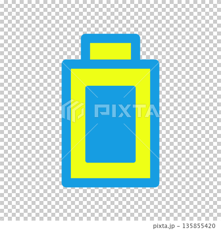 バッテリー満タンのアイコン 135855420