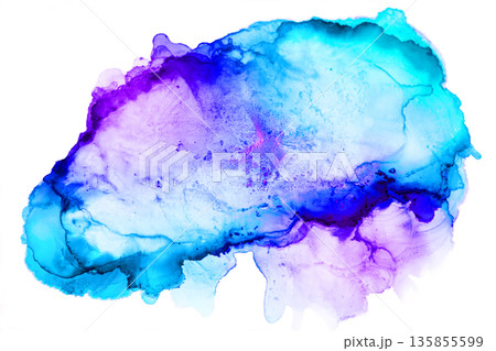 水彩風の背景画像 水彩風の背景画像 135855599