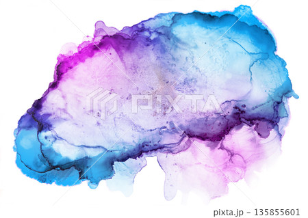 水彩風の背景画像 135855601