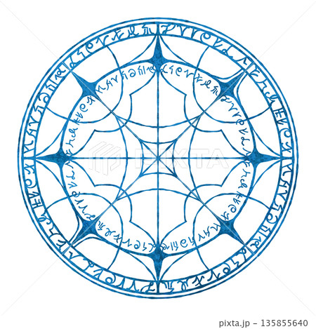 魔法陣(青) 魔法陣(青) 135855640