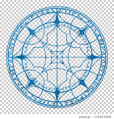 魔法陣(青) 魔法陣(青) 135855640