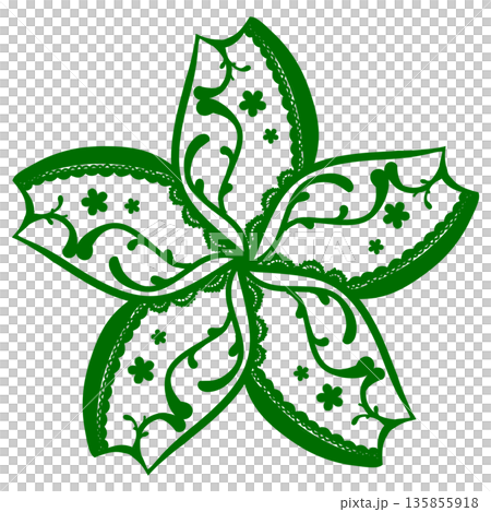 Green cherry blossom lace Green cherry blossom lace 135855918
