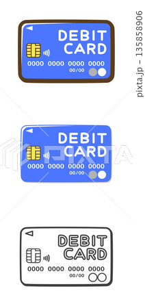 デビットカード 135858906