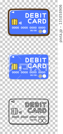 デビットカード 135858906