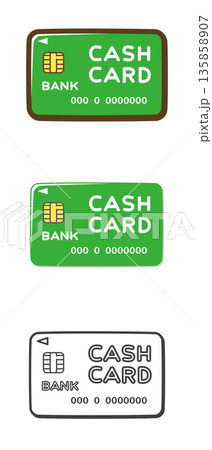 キャッシュカード 135858907