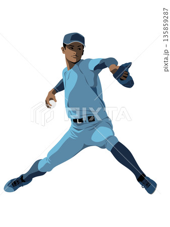 高校野球「ピッチャー」 135859287