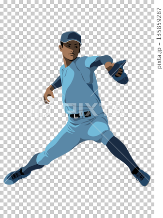 高校野球「ピッチャー」 135859287