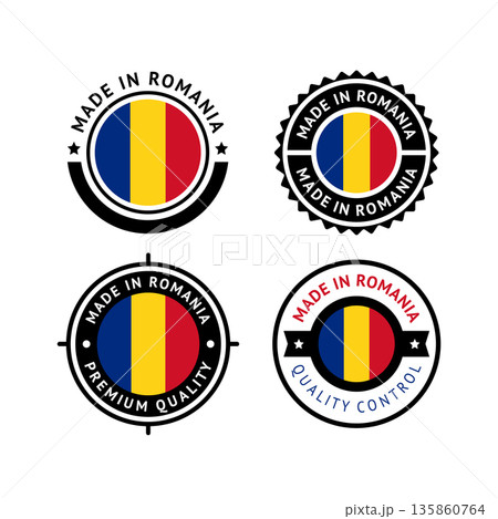 National flag of the Romania National flag of the Romania 135860764