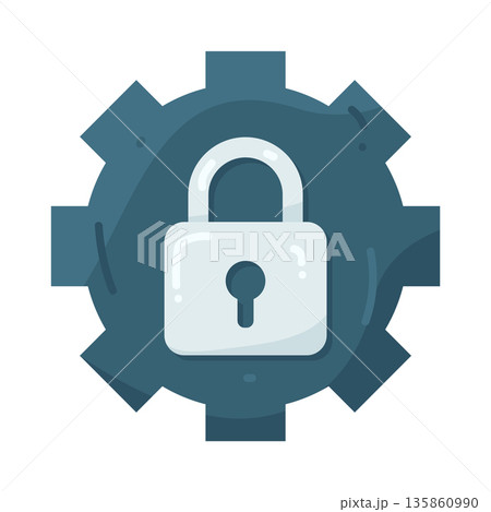 Illustration of Lock setting 135860990
