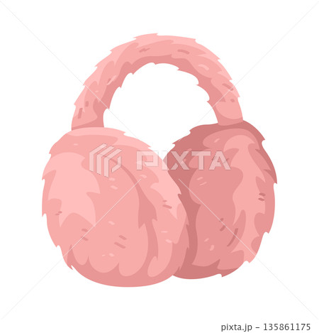 Illustration of earmuffs 135861175
