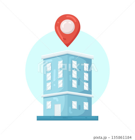 Illustration of hotel location Illustration of hotel location 135861184