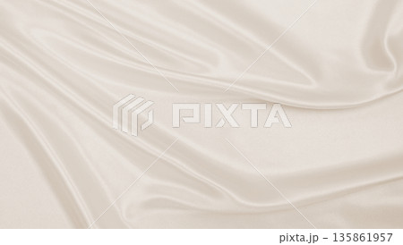 Smooth elegant golden silk or satin luxury cloth texture as wedding background. Luxurious background design. In Sepia toned. Retro style Smooth elegant golden silk or satin luxury cloth texture as wedding background. Luxurious background design. In Sepia toned. Retro style 135861957