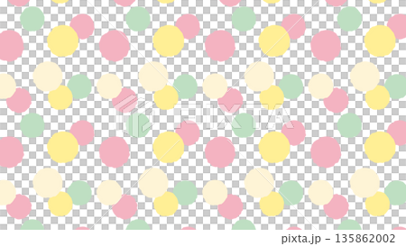 Hinamatsuri (Doll Festival) Hinaarare (Hina Arare) image polka dot seamless pattern 1 Hinamatsuri (Doll Festival) Hinaarare (Hina Arare) image polka dot seamless pattern 1 135862002