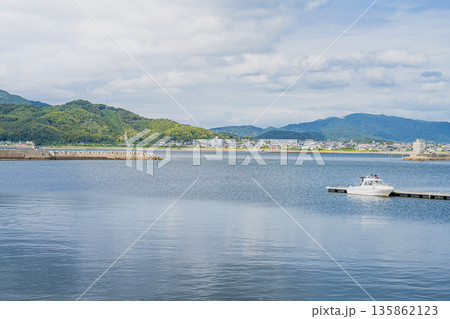 蒲郡市の街並み(愛知県) 135862123