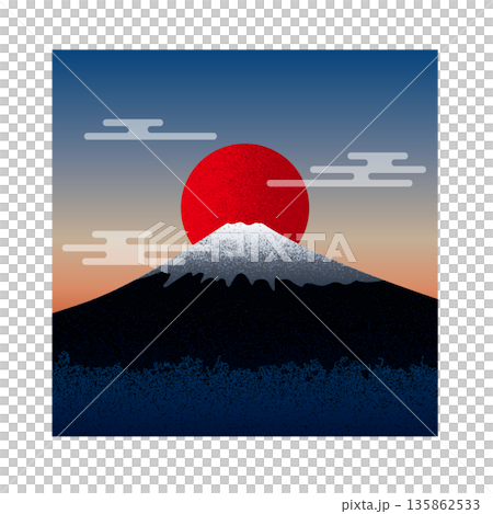 富士山 イラスト 富士山 イラスト 135862533