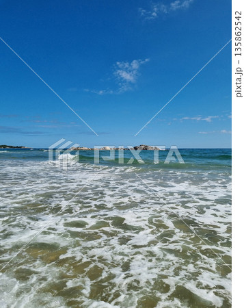This is Sampo Beach in Gangwon-do, South Korea. This is Sampo Beach in Gangwon-do, South Korea. 135862542