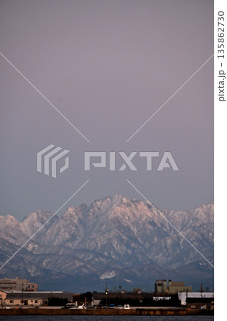 海王丸パークから見た立山連峰 剣岳 海王丸パークから見た立山連峰 剣岳 135862730