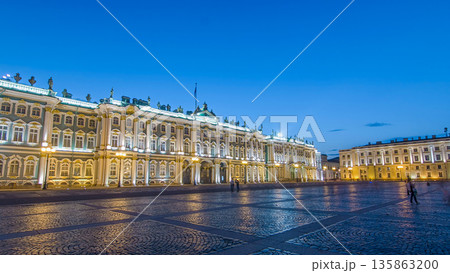 Winter Palace in Saint Petersburg timelapse hyperlapse Winter Palace in Saint Petersburg timelapse hyperlapse 135863200
