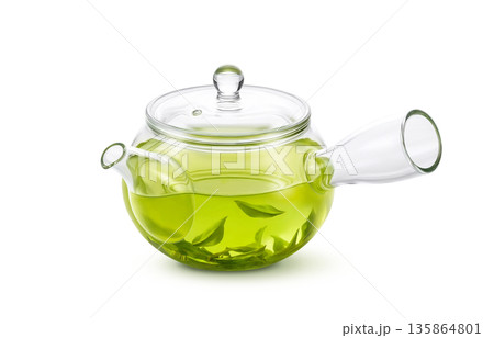 急須 お茶 イラスト リアル 急須 お茶 イラスト リアル 135864801