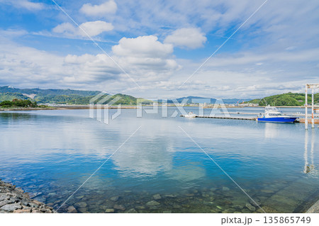 蒲郡市の街並み(愛知県) 135865749