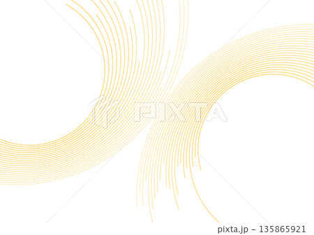 Orange white minimal lines abstract futuristic tech background 135865921