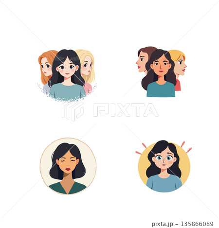 Collection of pixel art icons including a flower, man climbing stairs, water tap, and dog on table. Collection of pixel art icons including a flower, man climbing stairs, water tap, and dog on table. 135866089