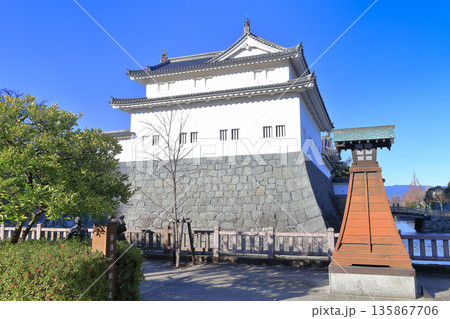 【静岡県】快晴の駿府城の巽櫓 【静岡県】快晴の駿府城の巽櫓 135867706