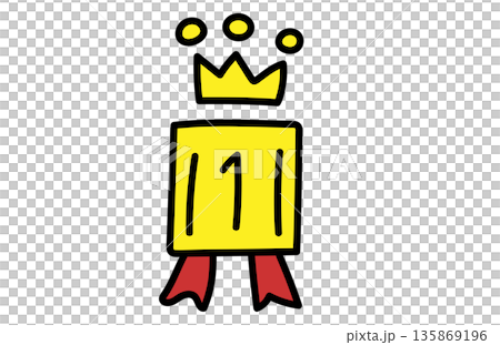 Cute hand-drawn style top ranking material Cute hand-drawn style top ranking material 135869196