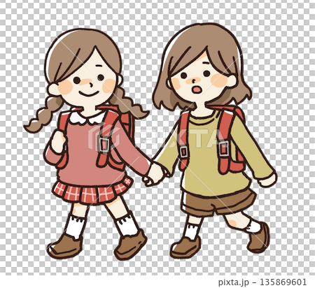 兩名小學生 兩名小學生 135869601