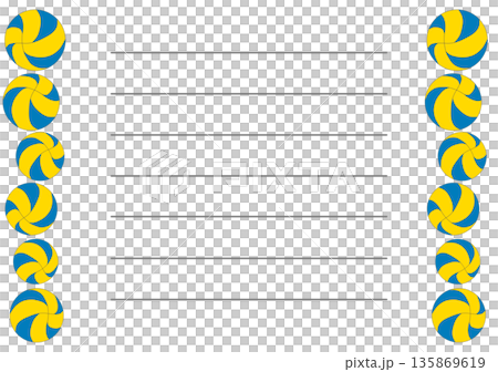 Volleyball Letters Volleyball Letters 135869619