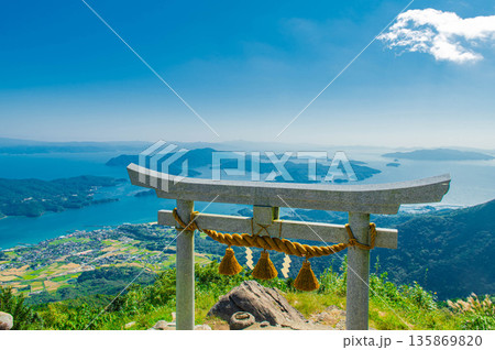 倉岳山頂からの眺め 倉岳山頂からの眺め 135869820
