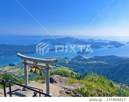 倉岳山頂からの眺め 倉岳山頂からの眺め 135869823