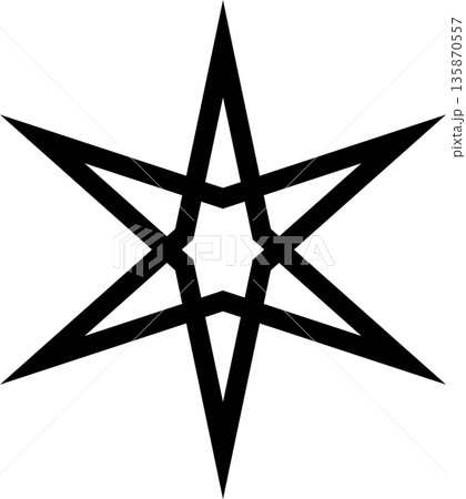Star bold shape. Element geometric Star bold shape. Element geometric 135870557